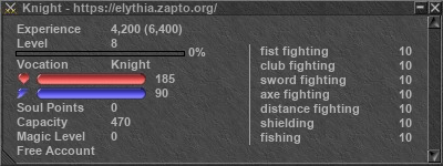 Signature for player Knight